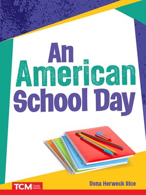 cover image of An American School Day